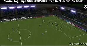 Marko Rog - Top Goalscorer Liga NOS 2022/2023 - All goals [FM2019]