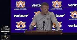Bryan Harsin after Auburn's first practice of 2022
