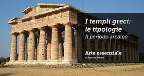 I templi greci - le tipologie