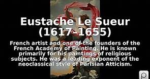 Eustache Le Sueur (1617–1655). Find public domain images of Eustache Le Sueur (1617–1655) at http...