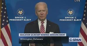 Biden Education Secretary Nominee