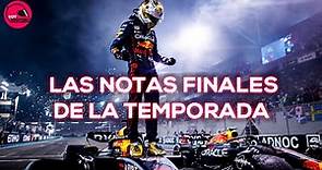 Las NOTAS FINALES de la temporada F1 2023 | SoyMotor.com