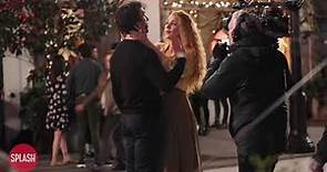 Blake Lively And Justin Baldoni Filming A Kissing Scenes At The "It Ends With Us" Set - 15 Jan 2024