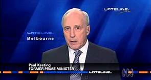 Interview with former prime minister Paul Keating