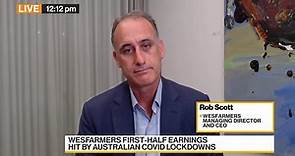 WATCH: Rob Scott, CEO of Wesfarmers, discusses the Australian retail giant’s financial results, outlook and strategy.
