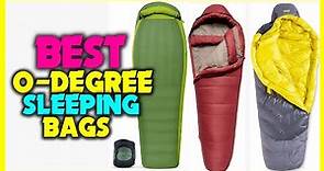 ✅ Best Zero Degree Sleeping Bag Review in 2024 | Top 4 Cold Weather Sleeping Bag | Camping Gear
