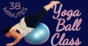 Fun Yoga Ball Class | Accessible | Size-Inclusive | Beginner Friendly