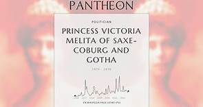 Princess Victoria Melita of Saxe-Coburg and Gotha Biography | Pantheon