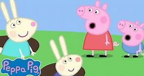 Peppa Pig Meets Rebecca Rabbit 🐷🐰 Peppa Pig Official Channel Family Kids Cartoons