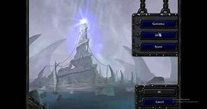 Warcraft III Black Menu Screen Fix (Win10)