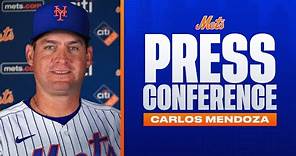 LIVE: Carlos Mendoza Introduced as Mets Manager