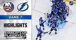 Semifinals, Gm 7: Islanders @ Lightning 6/25/21 | NHL Highlights