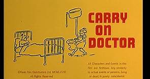 Carry on Doctor (1967) | Full Movie | w/ Frankie Howerd, Sidney James, Charles Hawtrey, Kenneth Williams, Barbara Windsor