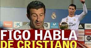 Figo: Cristiano siempre es candidato al Balón de Oro | Diario AS