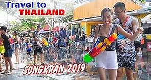 DU LỊCH THÁI LAN | Đột nhập Lễ Té Nước Thái Lan vui nhất thế giới SONGKRAN