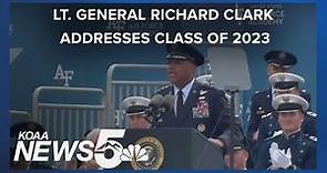 Lt. General Richard Clark address USAFA Class of 2023