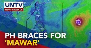 Tropical cyclone ‘Mawar’ seen to re-intensify as it approaches PH - PAGASA