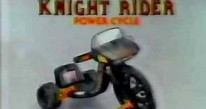 Knight Rider Power Cycle 1983 Toy Commercial