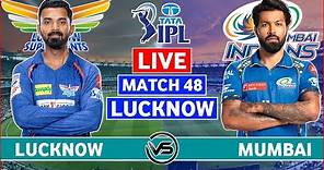 Lucknow Super Giants v Mumbai Indians Live Scores | LSG v MI Live Scores & Commentary | Last 7 Overs
