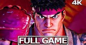 Street Fighter 5 Story Mode Full Gameplay Walkthrough / No Commentary 【FULL GAME】4K 60FPS UHD