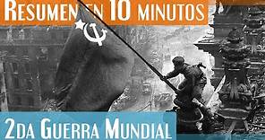 La Segunda Guerra Mundial en 10 minutos! (1939-1945)