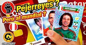 3 Pejerreyes? completo figuras paquetón del Álbum Qatar 2022 3 Reyes + Perú al mundial? | CHRIZ ART