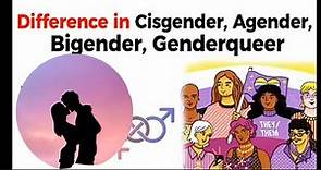 Different Genders Explained | Cisgender | Bigender | Transgender | Genderqueer | Lesbian | Gay |