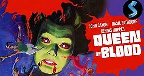 Queen of Blood REMASTERED | Full Horror Movie | John Saxon | Basil Rathbone