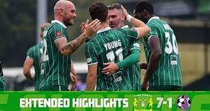 Extended Highlights | Yeovil Town 7-1 AFC Stoneham