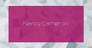 Nancy Cameron - appearance