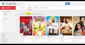 How to rent, buy and watch movies in Google play store