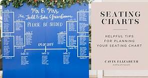 Helpful Tips for Planning Your Wedding Seating Chart