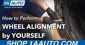 How to Perform Wheel Alignment by Yourself