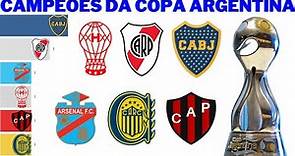 Campeões da Copa Argentina (1969 - 2022)