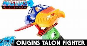 TALON FIGHTER & POINT DREAD MOTU Vehicle and Playset Review | Masters of the Universe Origins