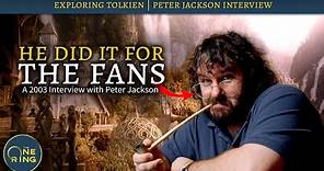 An Interview with Peter Jackson - 2003 Roundtable Interviews