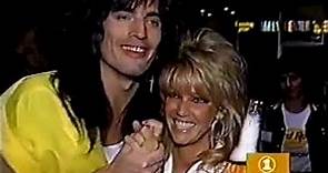 1986 Tommy Lee & Heather Locklear getting married clip