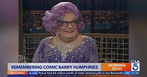 Dame Edna creator Barry Humphries dies at 89