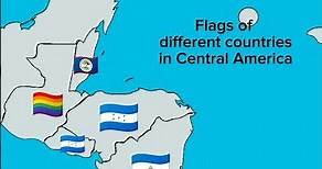 Flags of Central American countries
