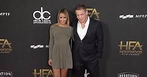 Holt McCallany and Nicole Wilson at Hollywood Film Awards 2017
