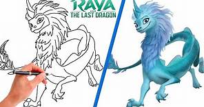 How To Draw SISU FROM RAYA AND THE LAST DRAGON // Step-By-Step