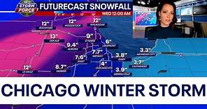 Chicago winter storm: Timeline, what to expect