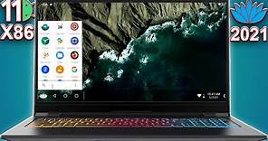 Android 11 OS for PC X86 Bliss OS Installation and Quick Preview 2021