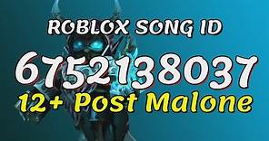 12+ Post Malone Roblox Song IDs/Codes