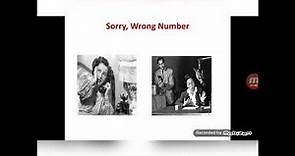 Sorry, Wrong Number | Lucille Fletcher | Analysis, Theme, Reader`s Review