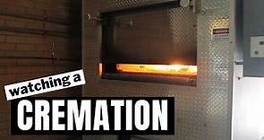 What happens during cremation