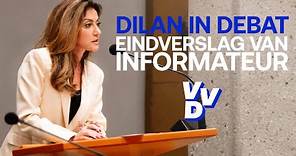 Dilan Yeşilgöz-Zegerius in debat over het eindverslag van Kim Putters