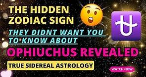 The Hidden Zodiac Sign They Didn't Want You to Know About - Ophiuchus!