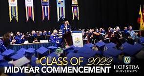 2022 Mid-Year Commencement - Hofstra University