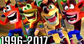 Evolution of Crash Bandicoot Victory Dances (1996-2017)